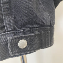 Load image into Gallery viewer, A Custom Denim Jacket: Charcoal Black
