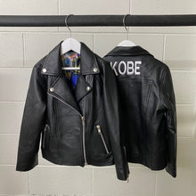 Load image into Gallery viewer, Boys Reversible Leather/Bomber Jacket
