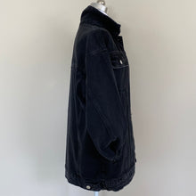 Load image into Gallery viewer, Adult Custom Denim Jacket: Charcoal Black
