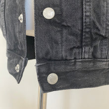 Load image into Gallery viewer, A Custom Denim Jacket: Charcoal Black
