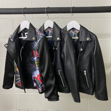 Load image into Gallery viewer, Boys Reversible Leather/Bomber Jacket
