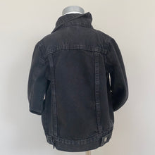 Load image into Gallery viewer, A Custom Denim Jacket: Charcoal Black
