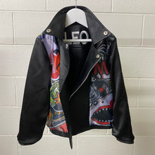 Load image into Gallery viewer, Boys Reversible Leather/Bomber Jacket
